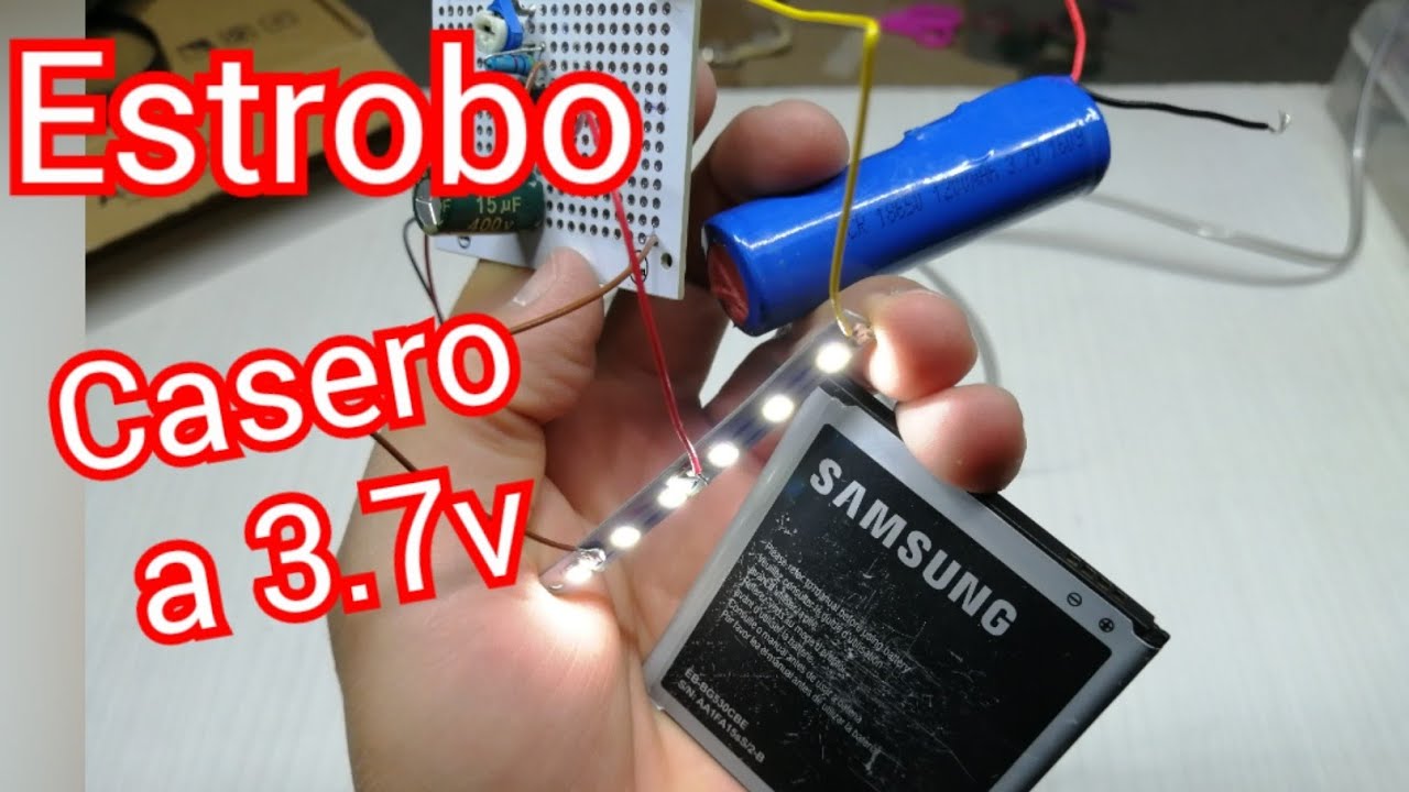 Luces para bicicleta (𝗘𝘀𝘁𝗿𝗼𝗯𝗼 𝗰𝗮𝘀𝗲𝗿𝗼 a 3.7v)