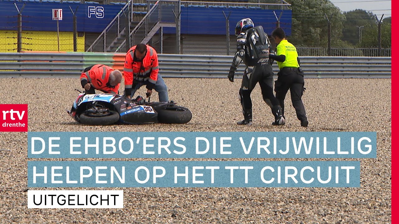 Wat maken de EHBO'ers allemaal mee op het TT Circuit? | Expeditie Nederland | RTV Drenthe