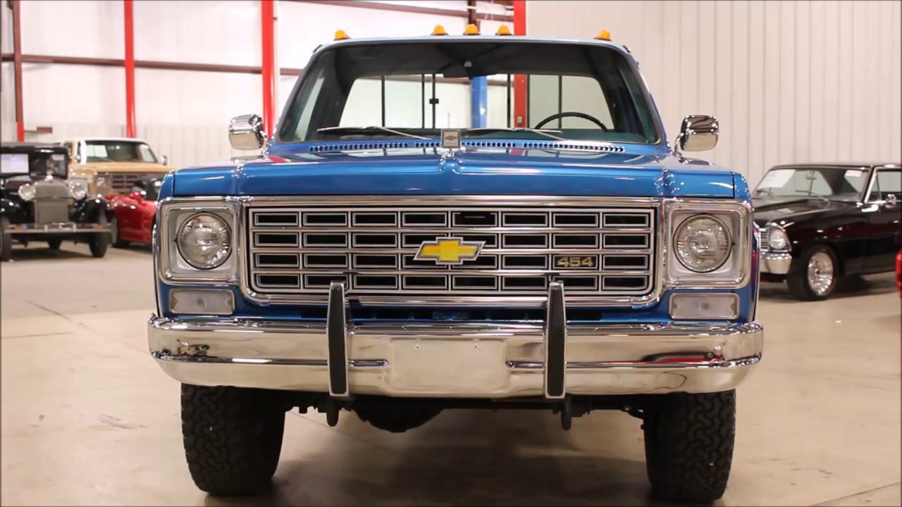 1976 Chevy k20 Silverado Blue