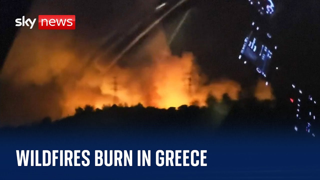 Europe heatwave: Wildfires in Greece reduce over 7,000 acres to ashes