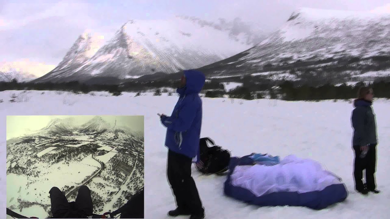 Paragliding Prank. Instructor dresses as student scares other instructor (april fools day)