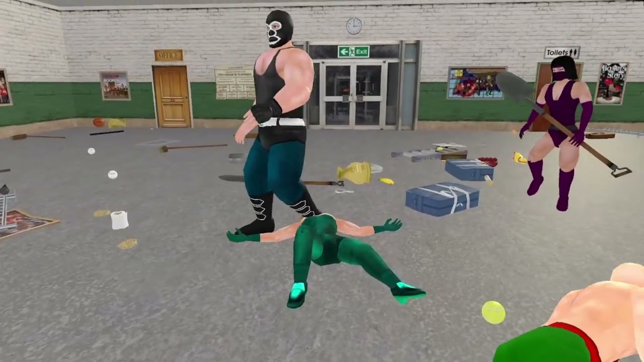 The Wrestling Empire 100-Character Elimination Street Fight - Round 1