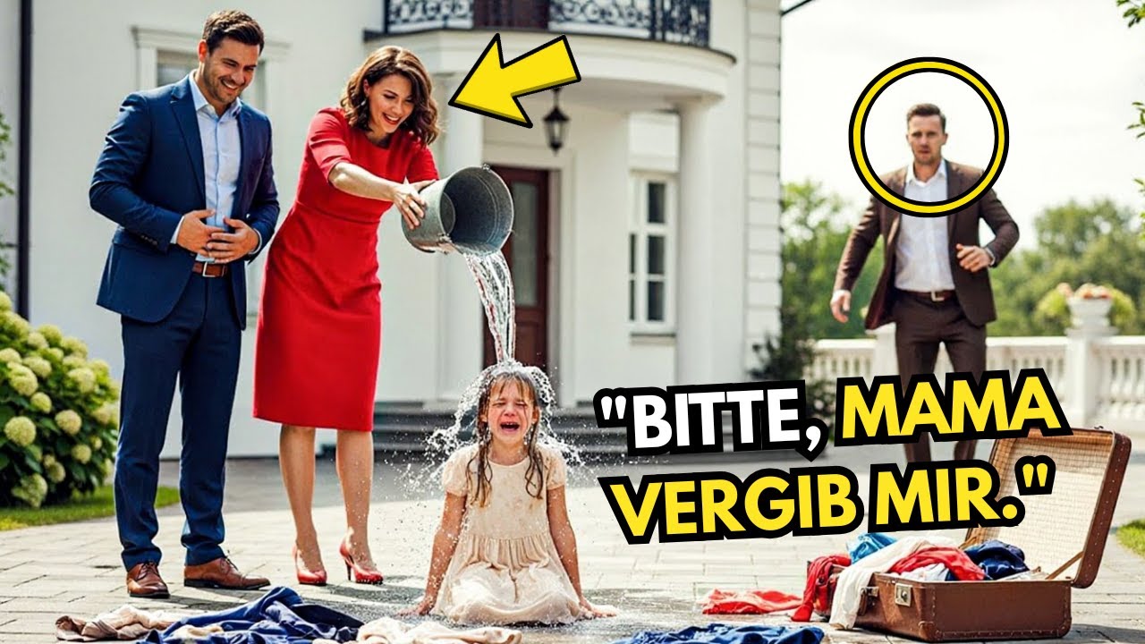 Kleine Tochter wird nach der Beerdigung des Vaters von Stiefmutter versto&szlig;en. Ein Million&auml;r sagte...