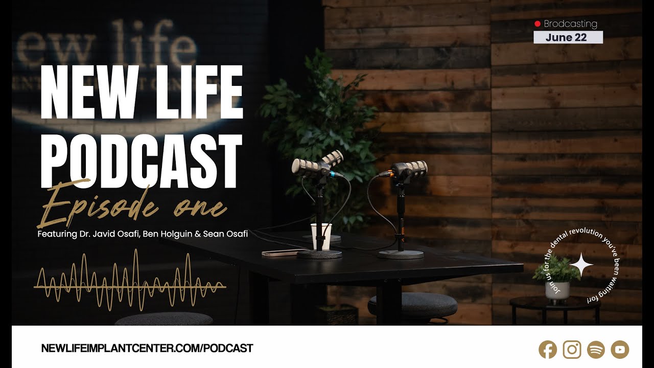 New Life Podcast Episode 1 |  Dr Javid Osafi Ben Holguin & Sean Osafi