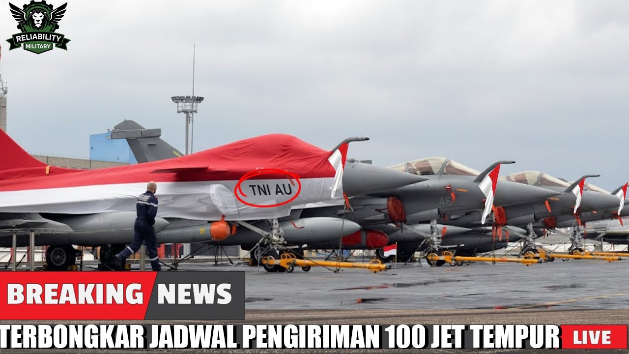 BERITA TERBARU !!! JADWAL PENGIRIMAN 100 JET TEMPUR RAFALE KE INDONESIA