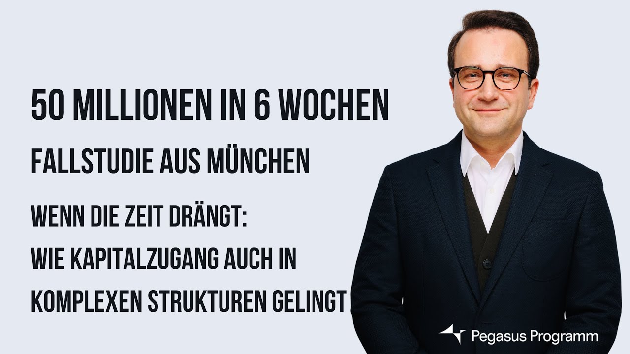 50 Mio. Euro – In 6 Wochen zur institutionellen Co-Finanzierung – Fallstudie Tag 3