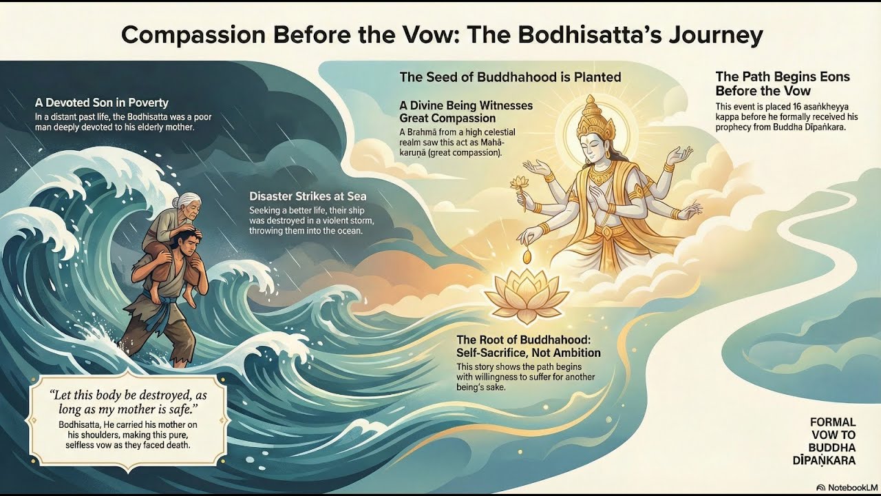 Bodhisatta: Compassion Before the Vow