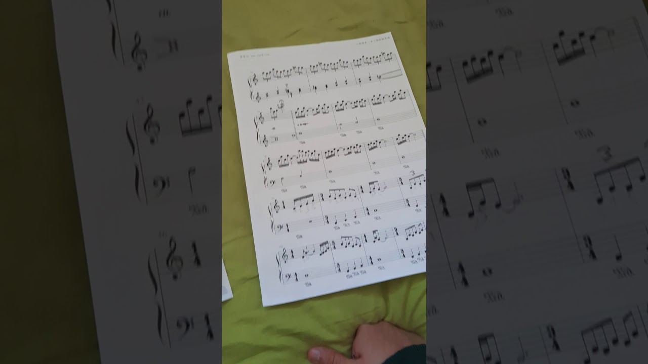 Date noten von your name deutsch Klavier