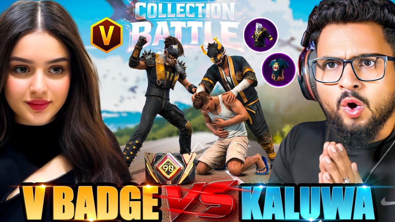 100 Lvl. Girl Streamer X Golden HipHop Vs Kala Kaluwa in BR Rank आजा Golden Hiphop 1 vs 8 में !! 😤