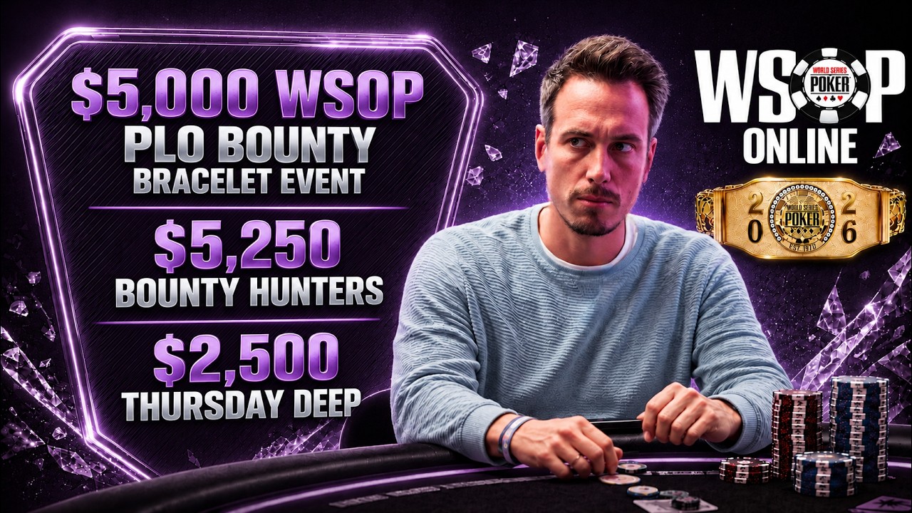 💥50 Left 🏆$51,000 1st🏆$2,500 Deepstack -- WSOP Ep.26 !BBZ