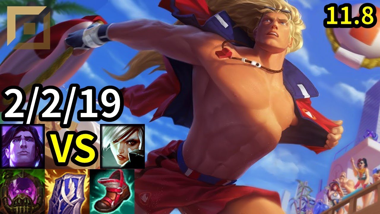 Taric Top vs Riven - KR Grandmaster | Patch 11.8