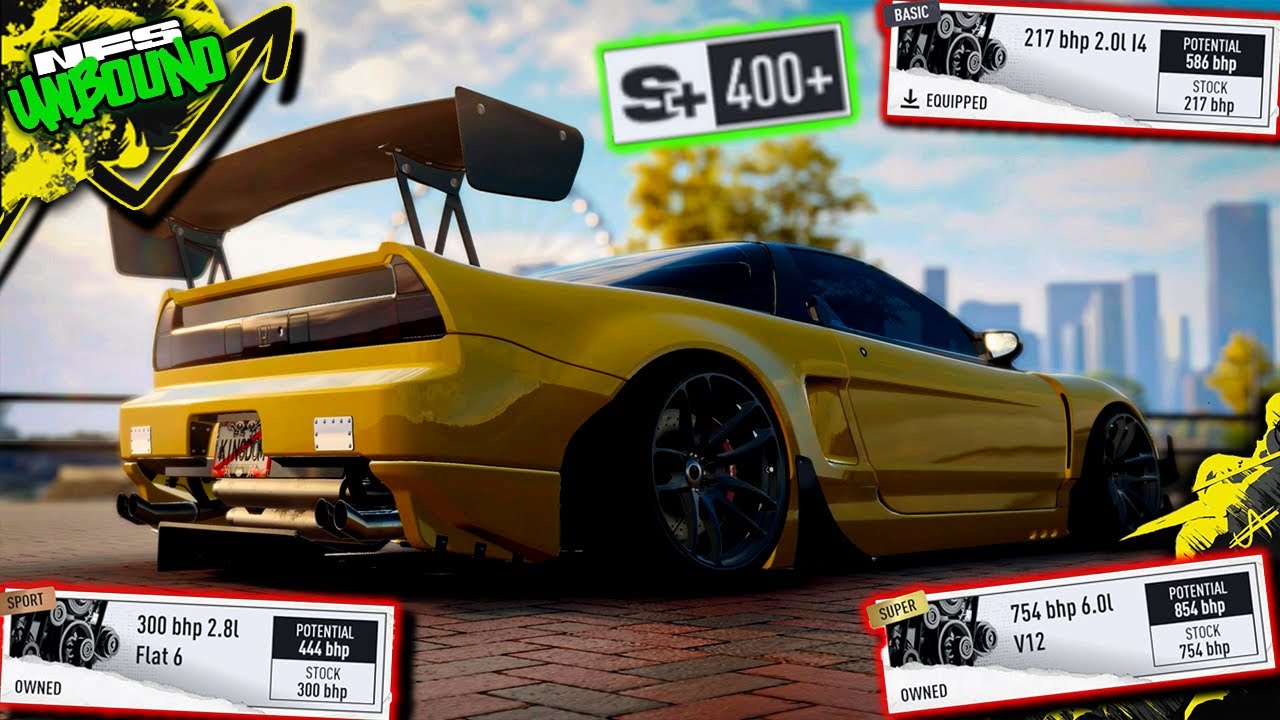 Best Engine Swap for S+ Tier | Honda NSX R | Need For Speed Unbound