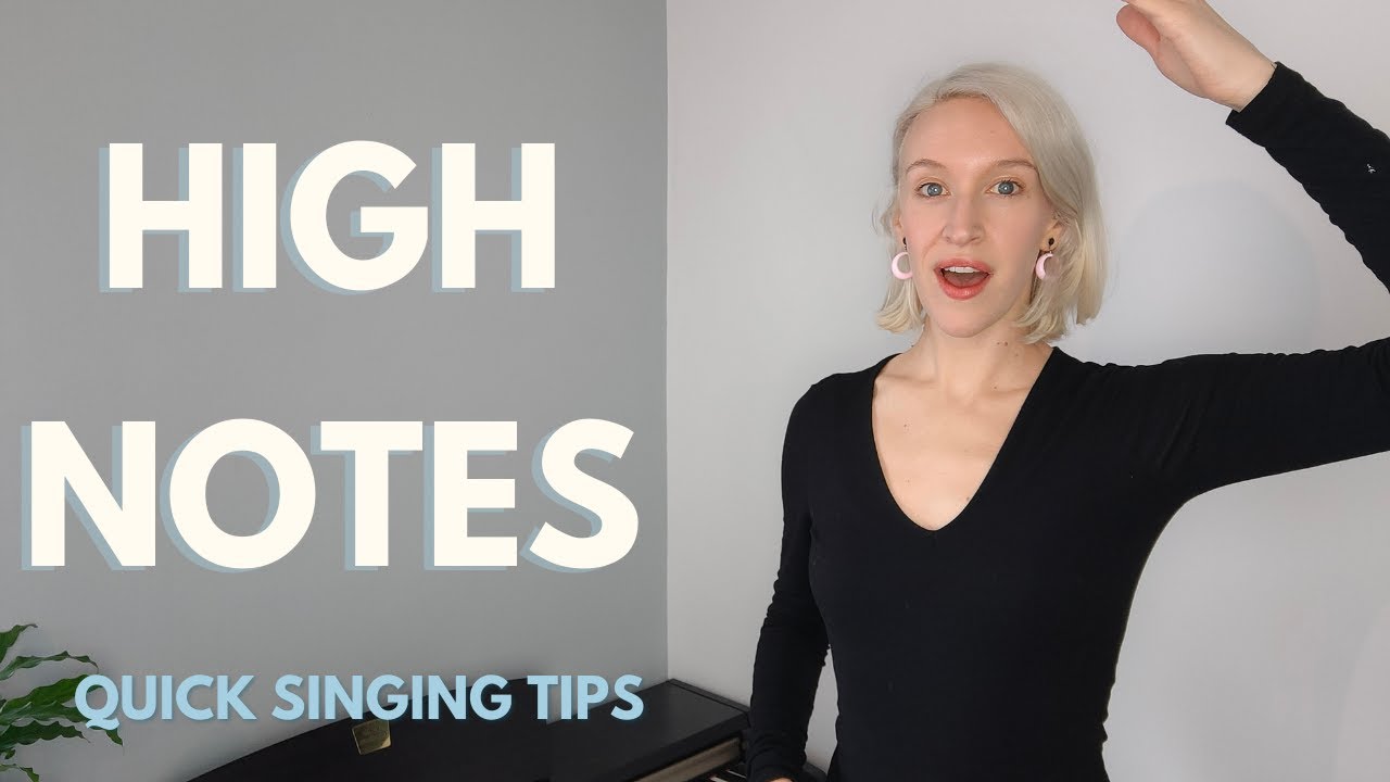 Quick Singing Tips | How to sing higher and hit the high notes with ease and confidence.