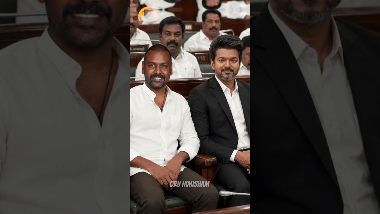 😍 திருச்சி கிழக்கு தொகுதி MLA Raghava Lawrence 💥 | cm vijay | tvk | Trichy East | #tamilnews #shorts