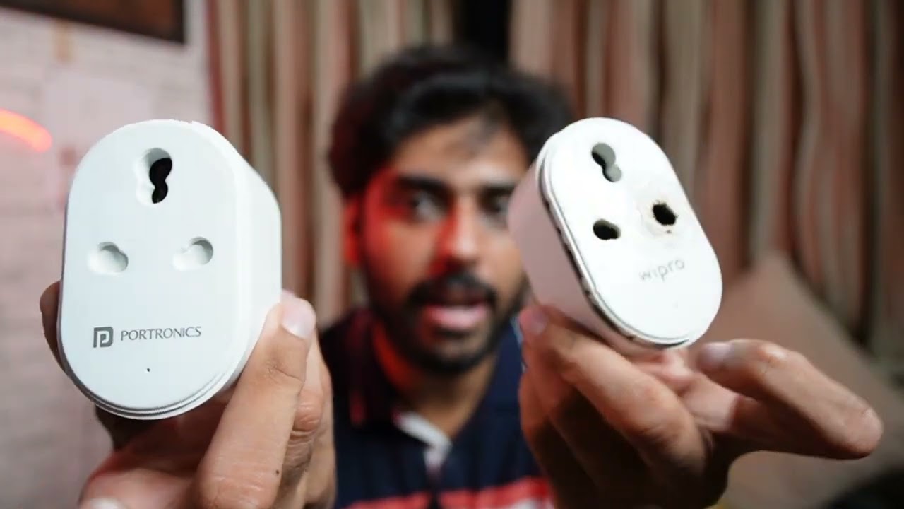 Portronics Splug 16a Quick Unboxing and Test ⚡ Real TIME Electricity Reading 😲 Wipro BHAI hai kya 😝