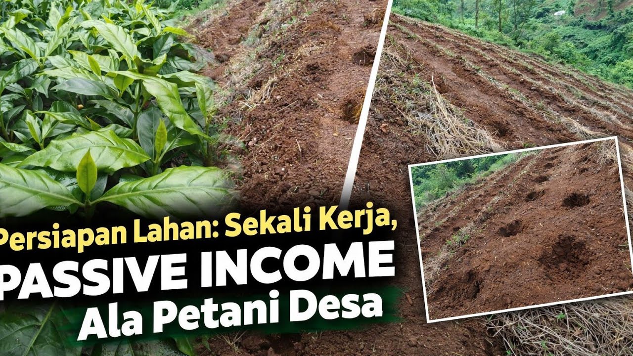PERSIAPAN LAHAN KOPI YANG BENAR PONDASI PASSIVE INCOME ALA PETANI DESA