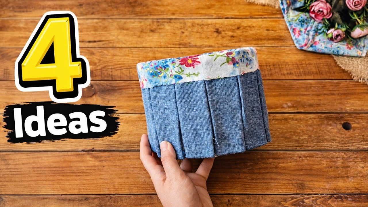 4 Creative Ideas with Old Plastic Containers | Don’t Throw Them Away ♻️✨