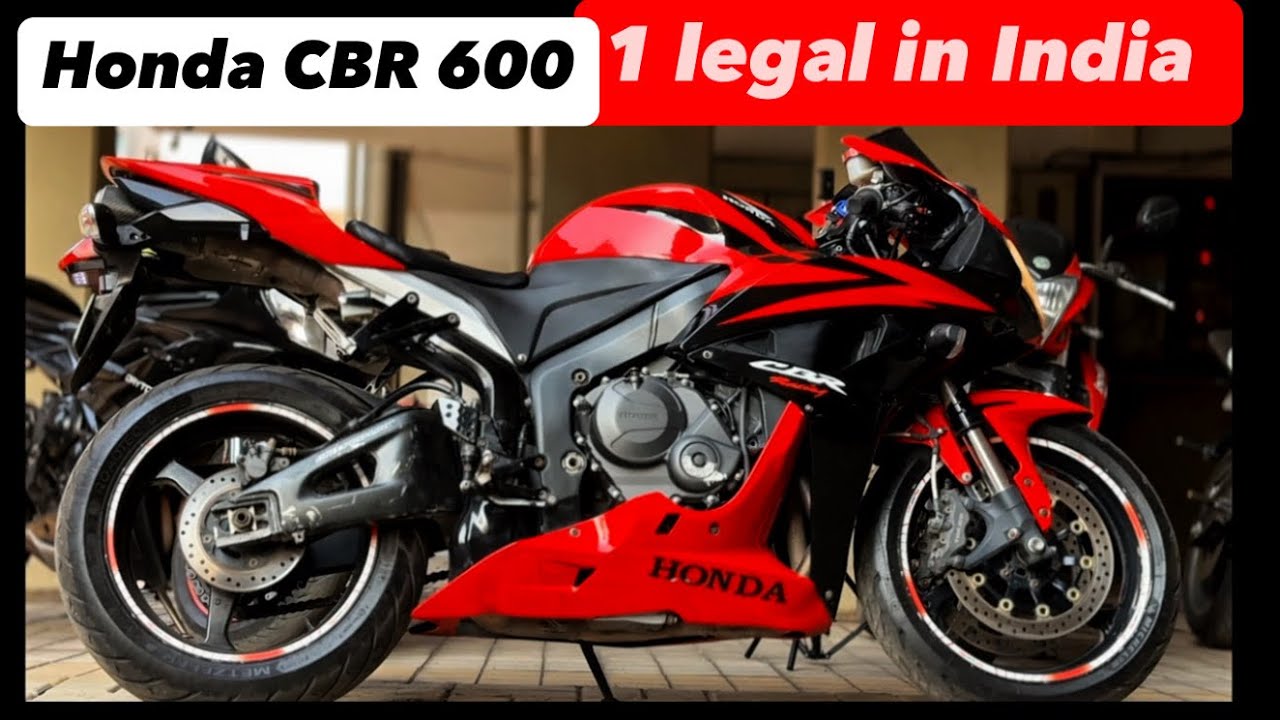 “Exploring India’s Only Legal CBR600RR | An Exclusive Review | cbr 600 | 2007 model | rare