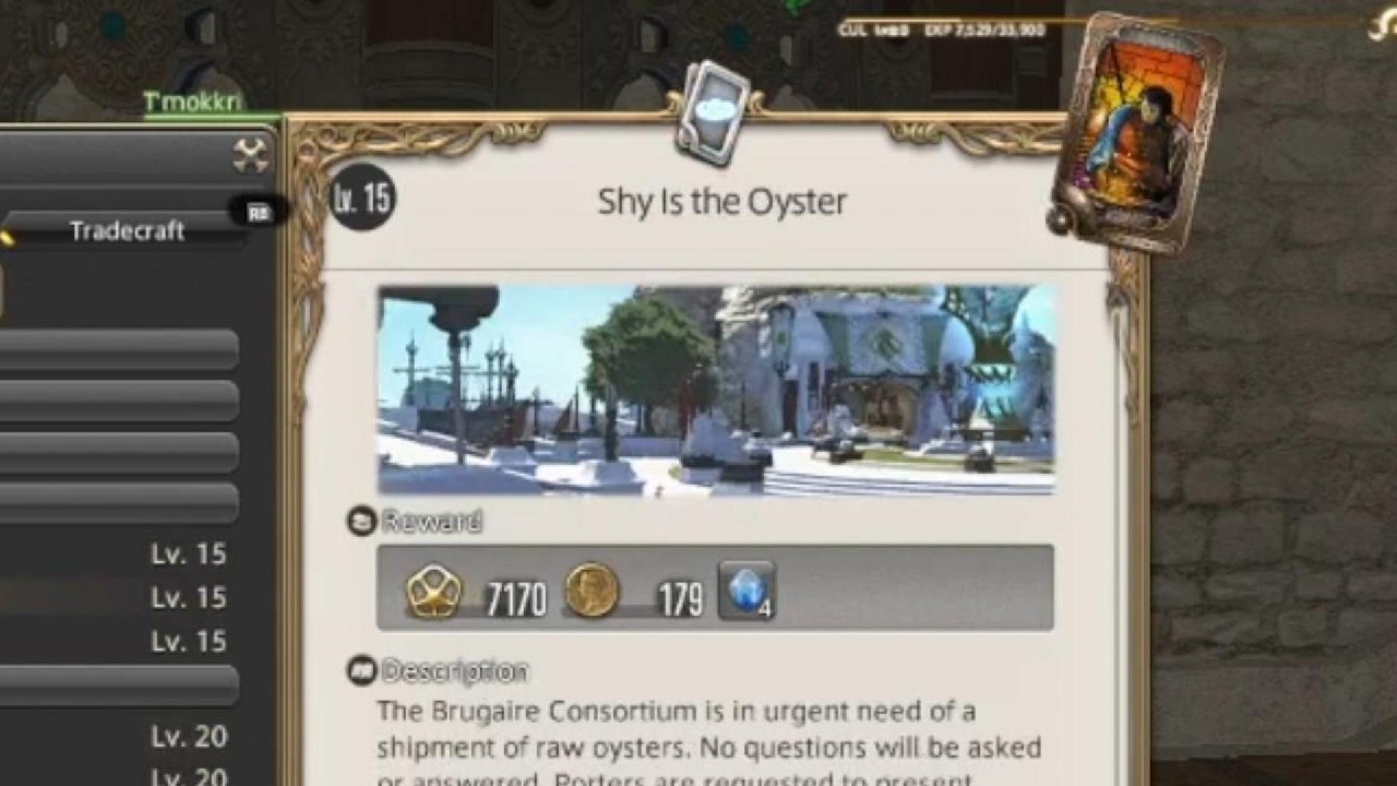 FF14 - LQ - Shy Is the Oyster - Lv.15