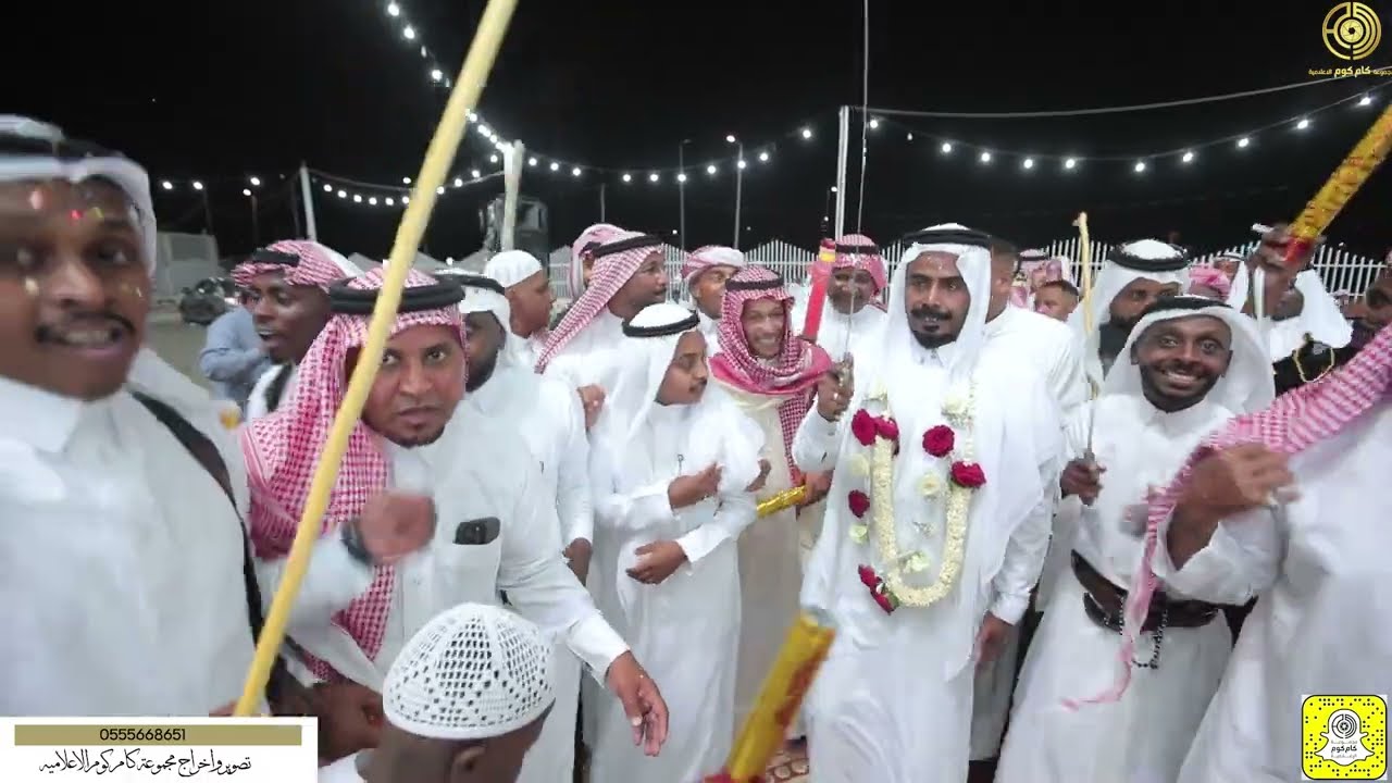 الفرح في داركم (زفه) غناء ابراهيم مشولي | زواج الشاب بلغيث الكندري