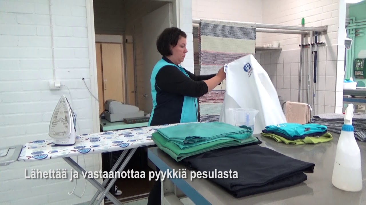 Puhtaus  ja kiinteist&ouml;palvelualan perustutkinto   Vaatteiden ja tekstiilien huoltaminen