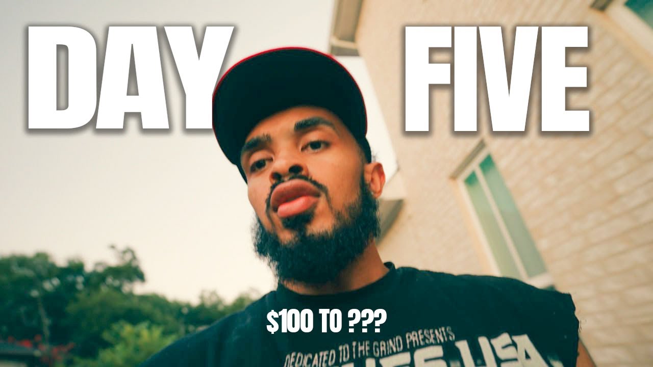I tried trading $100 into $800 in 24hrs - Day 5