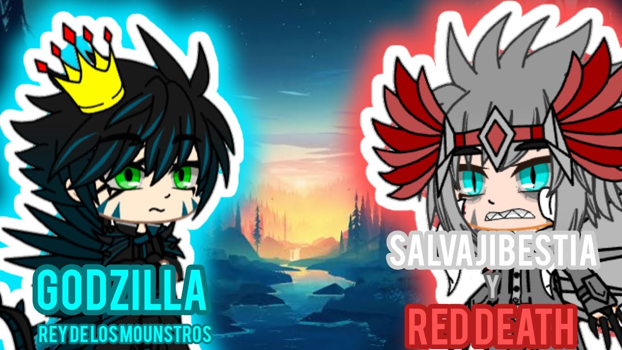 ✨Godzilla y SalvajiBestia✨ Reaccionan: 🐊SalvajiBestia y 🐲Red Death vs Godzilla Legendary🦖👑