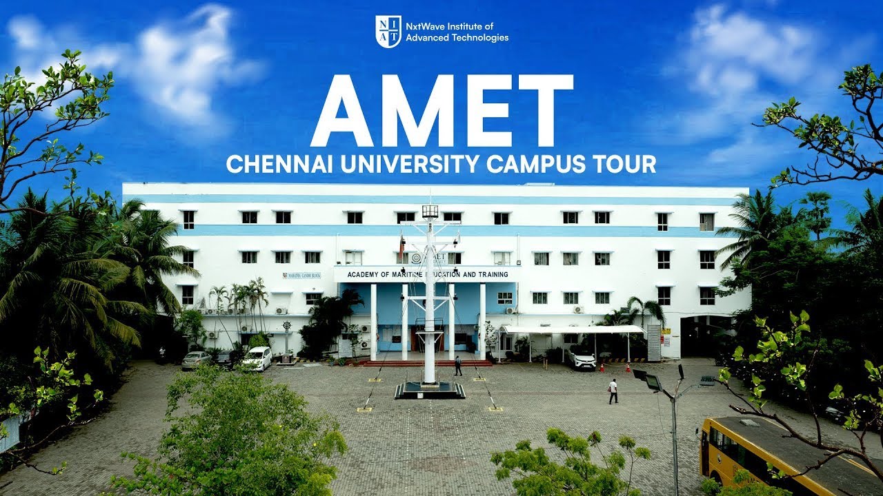 AMET University Campus Tour: From Labs to Life! 🔬🏛 | NIAT Chennai