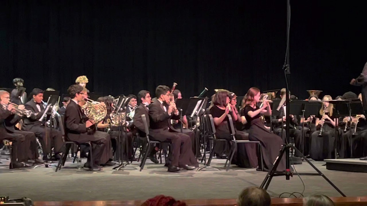 Region 29 Middle School Honor Band performing A Builder’s Dream