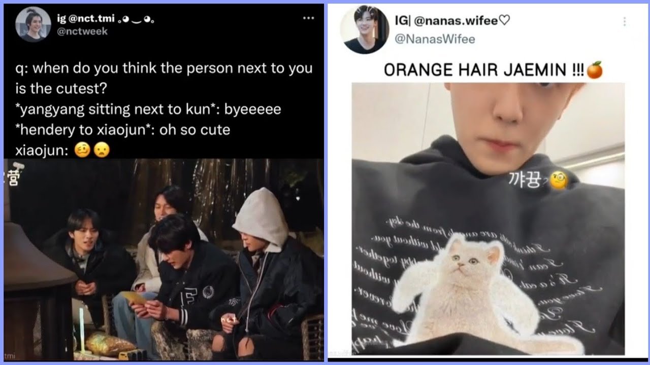 nct vines cause we got orange hair jaemin