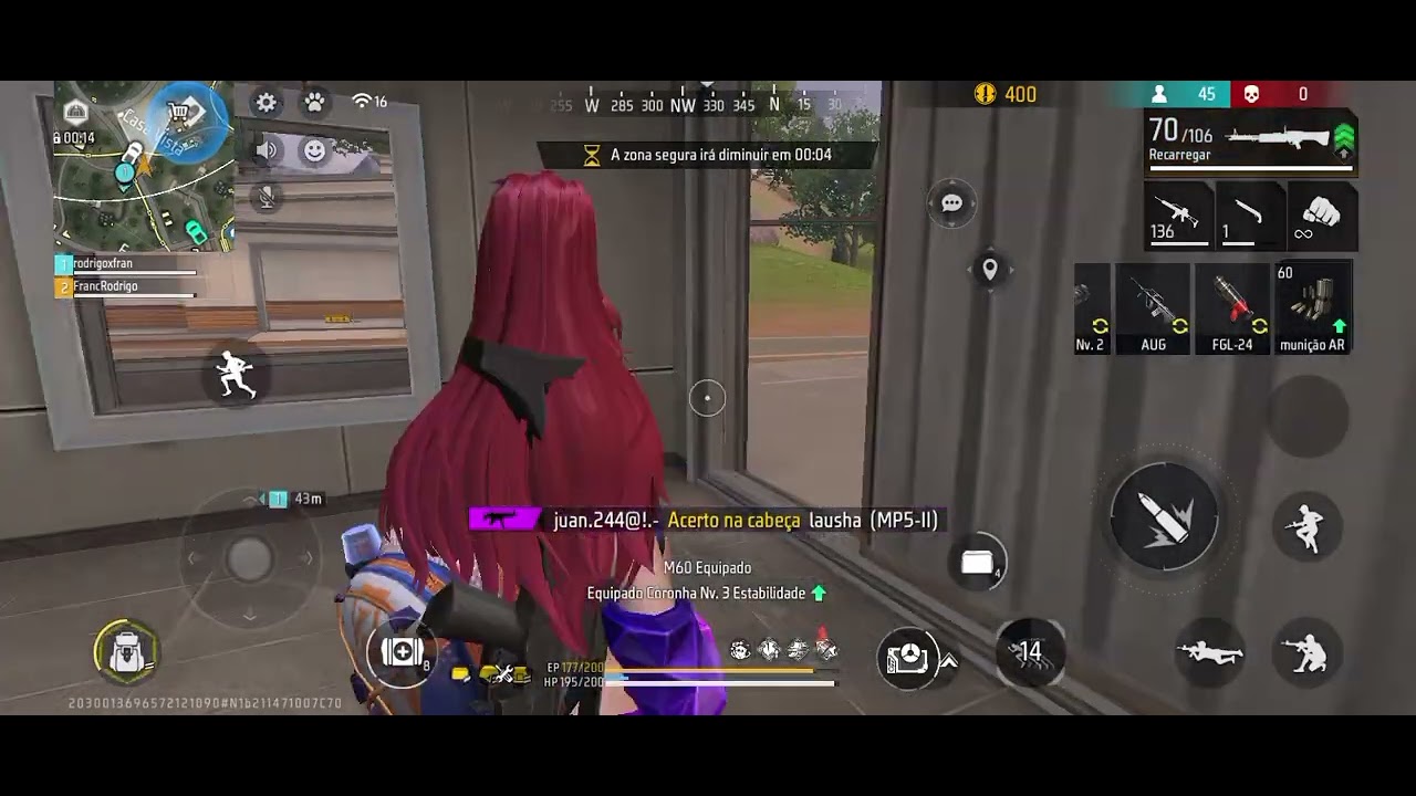 FREE FIRE - PARTIDA ROYALE 