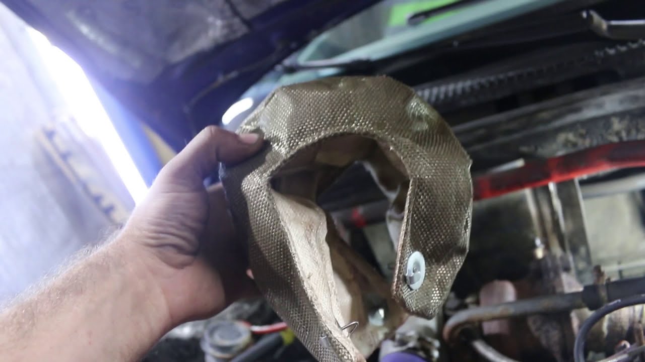 Термо шуба на трубо tf035 на калину с клуб турбо за 2700