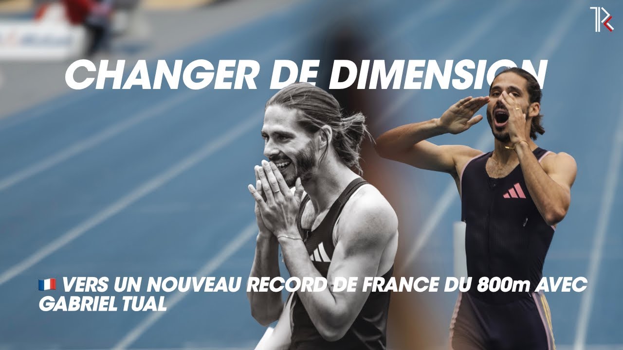 Reportage - Gabriel Tual, le nouveau roi du 800m français