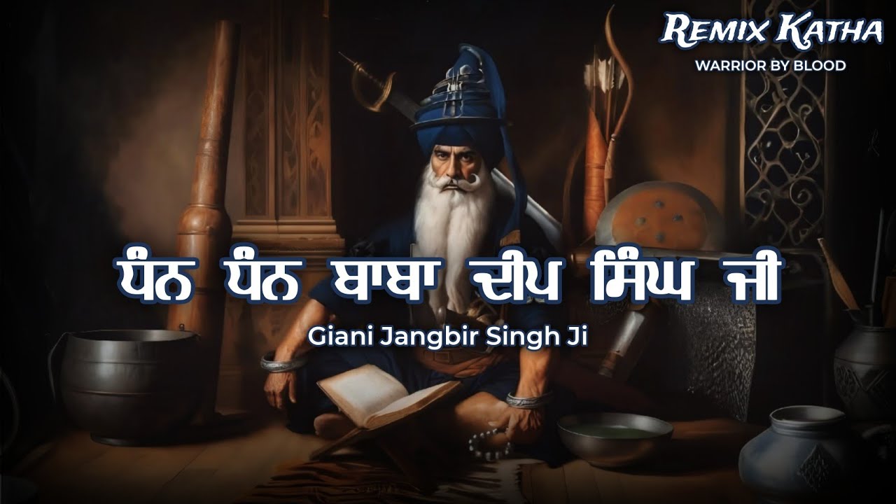 Remix Katha | Baba Deep Singh Ji | Guru Gobind Singh Ji | Giani Jangbir Singh Ji | WARRIOR BY BLOOD