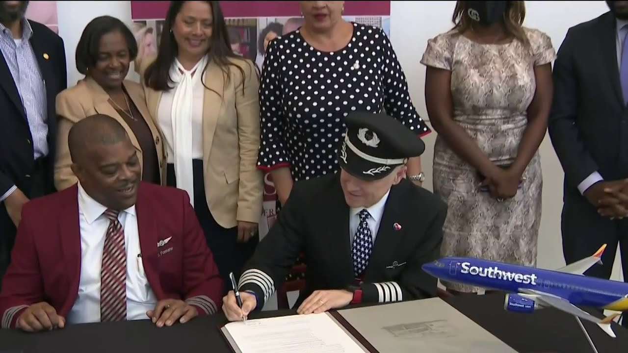 Texas Southern University, Southwest Airlines announce major partnership for future pilots