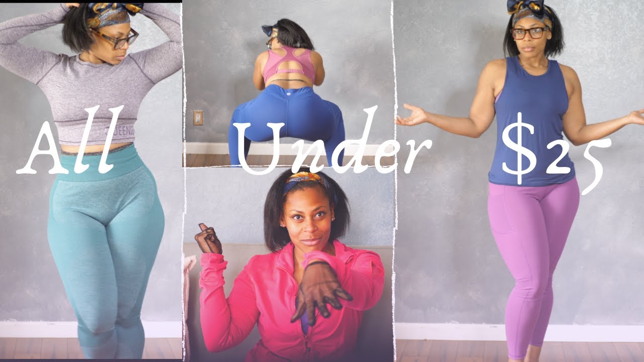 Affordable Amazon Thick Curvy Girl Activewear Haul