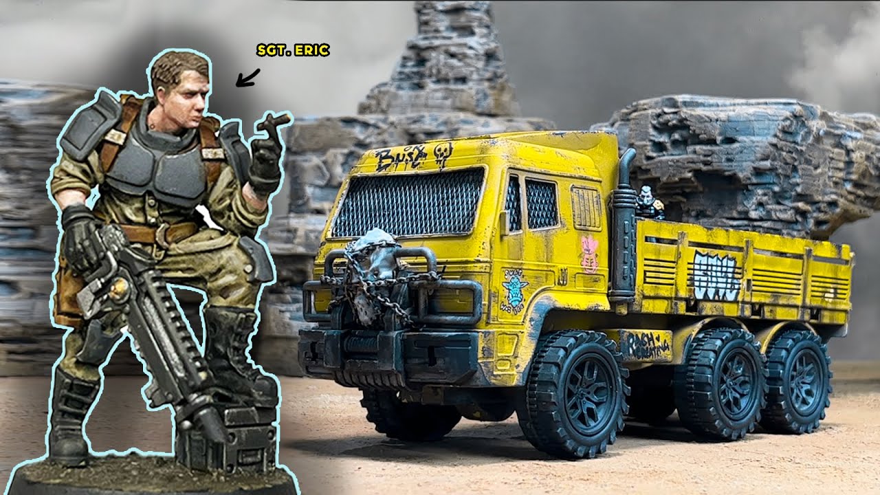 Warhammer 40k встречает MAD MAX — THE ASH WASTES of Necromunda