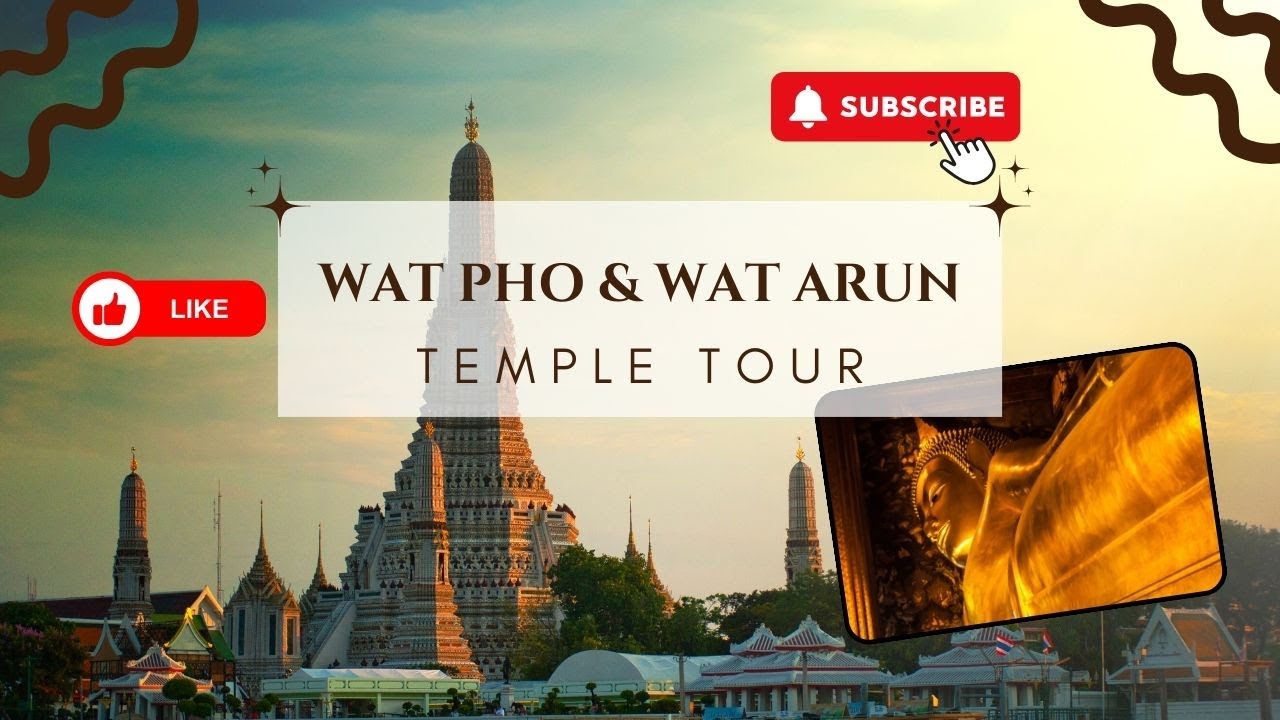 Wat Pho & Wat Arun - Bangkoks prächtige Tempel
