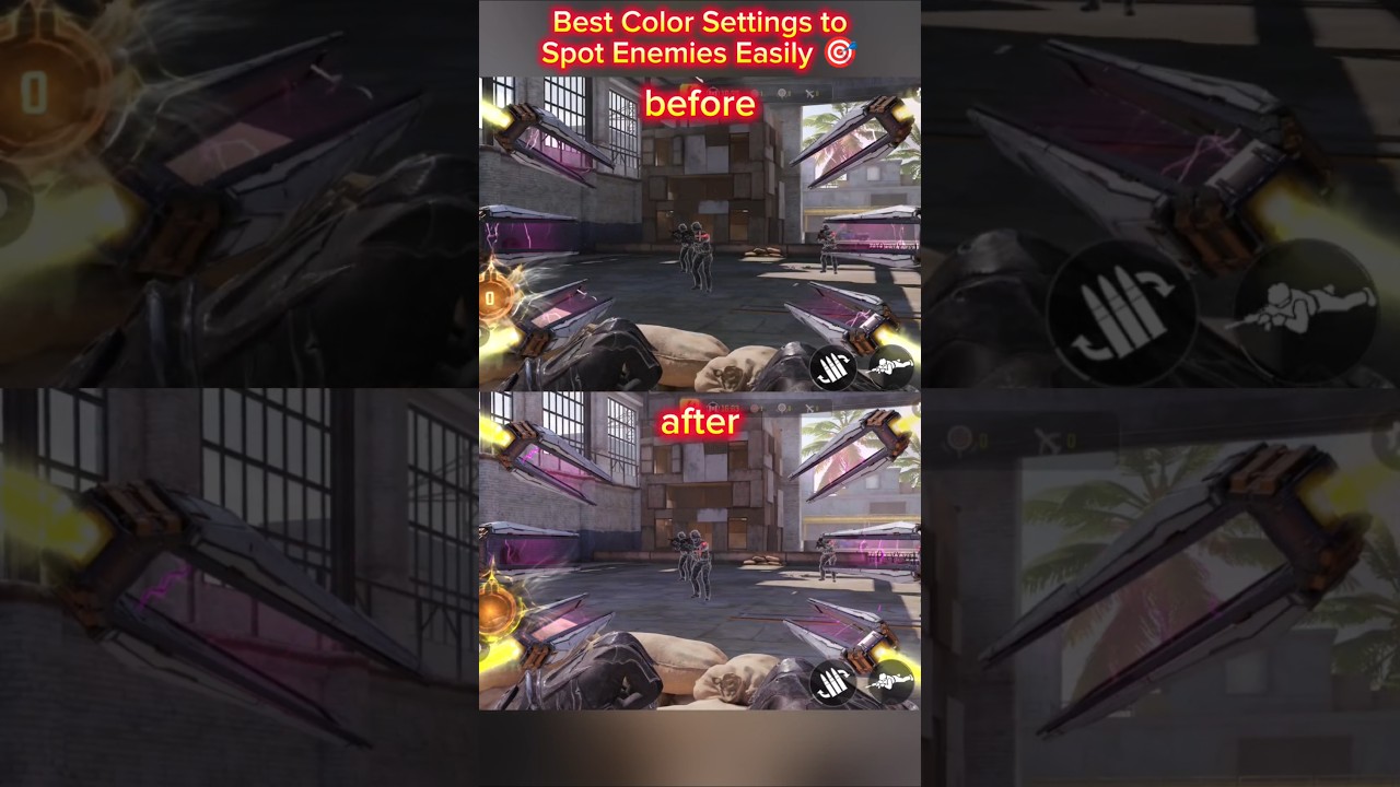 CODM Season 9 (2025) Best MP Color Settings 🎯 | Spot Enemies Faster + Max Clarity! 🔥 #codm