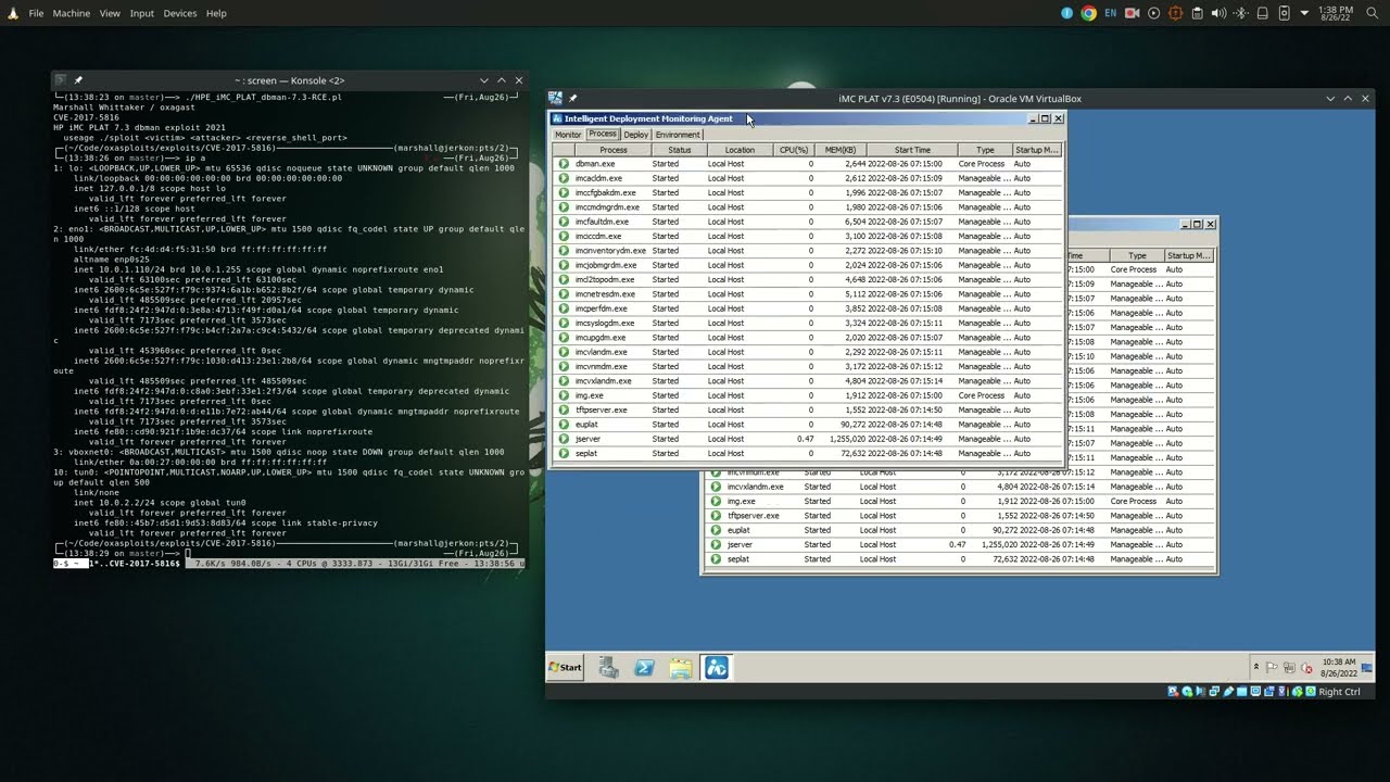 HP iMC PLAT dbman.exe exploit - oxasploits