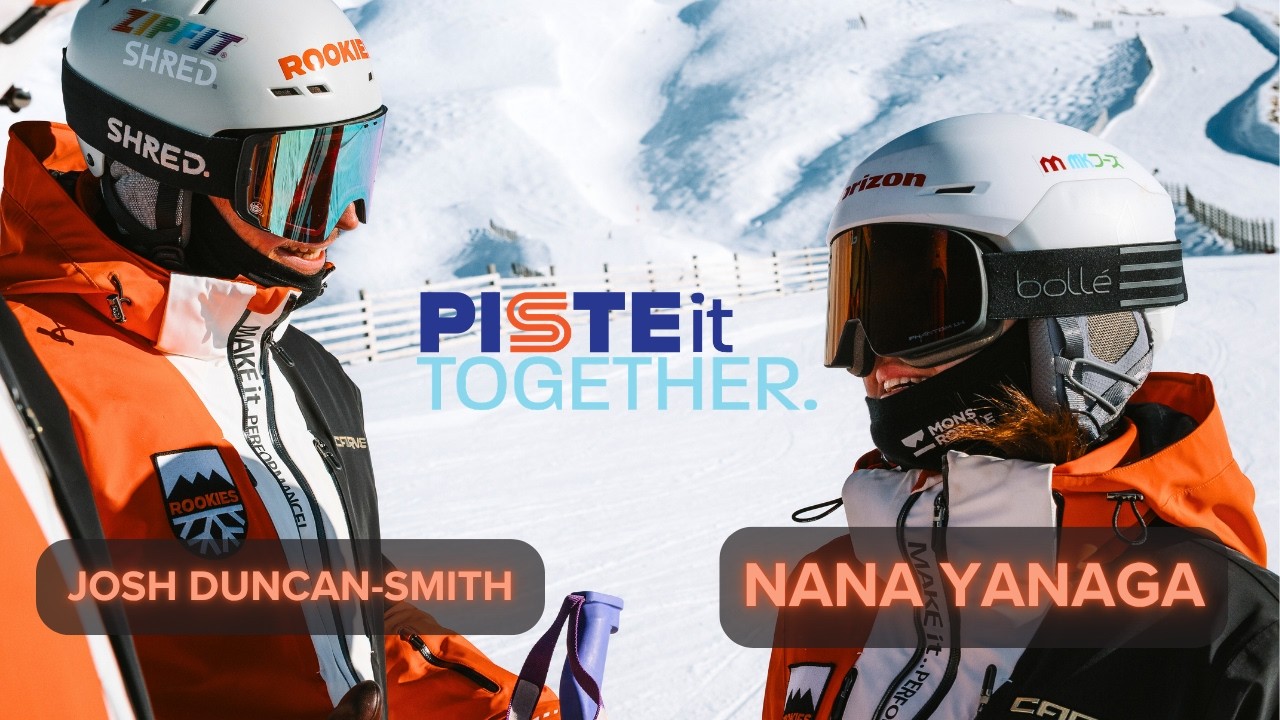 Piste It Together, выпуск 3, с Наной: чемпионкой Японии по техническому горнолыжному спорту.