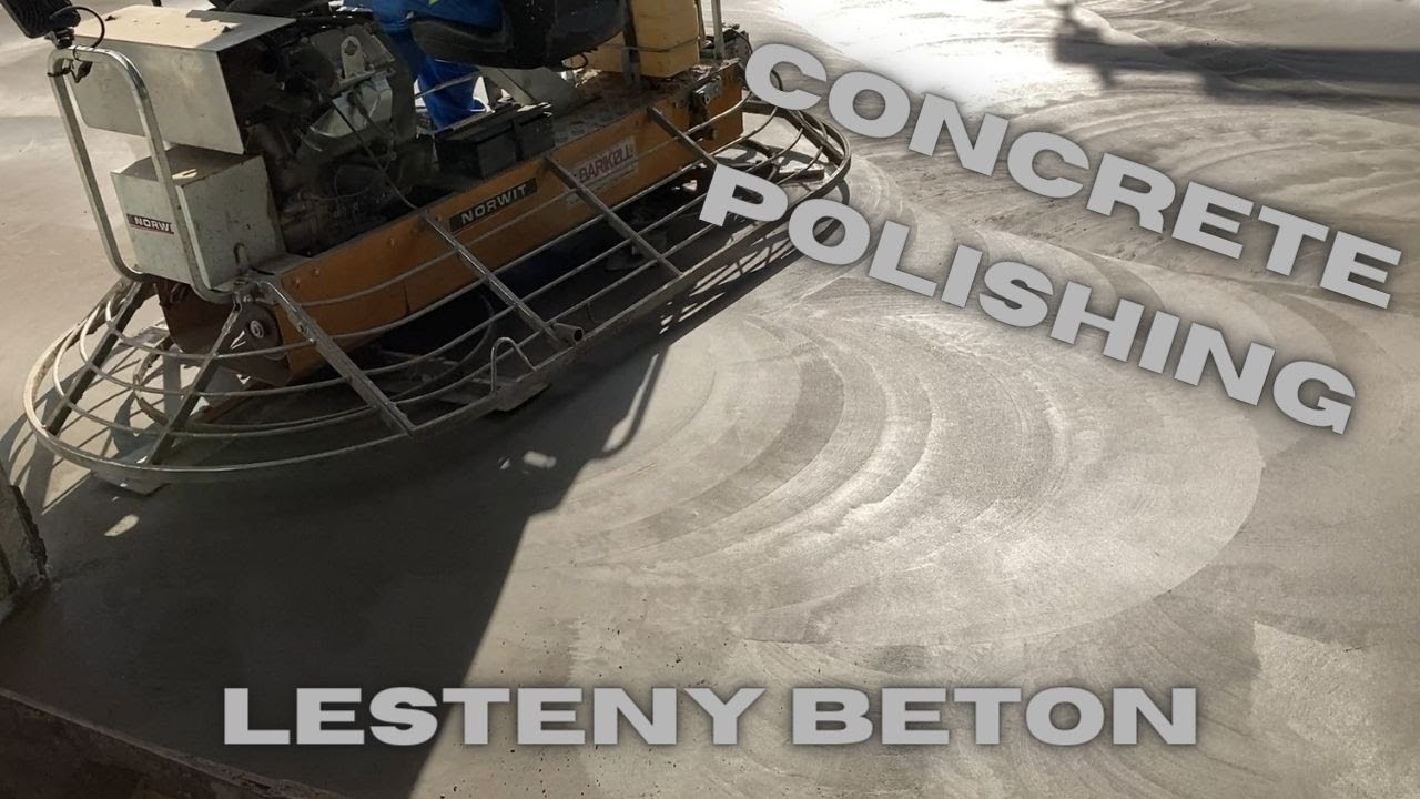 ✅ CONCRETE POLISHING - WITHOUT COMENT - Leštený betón