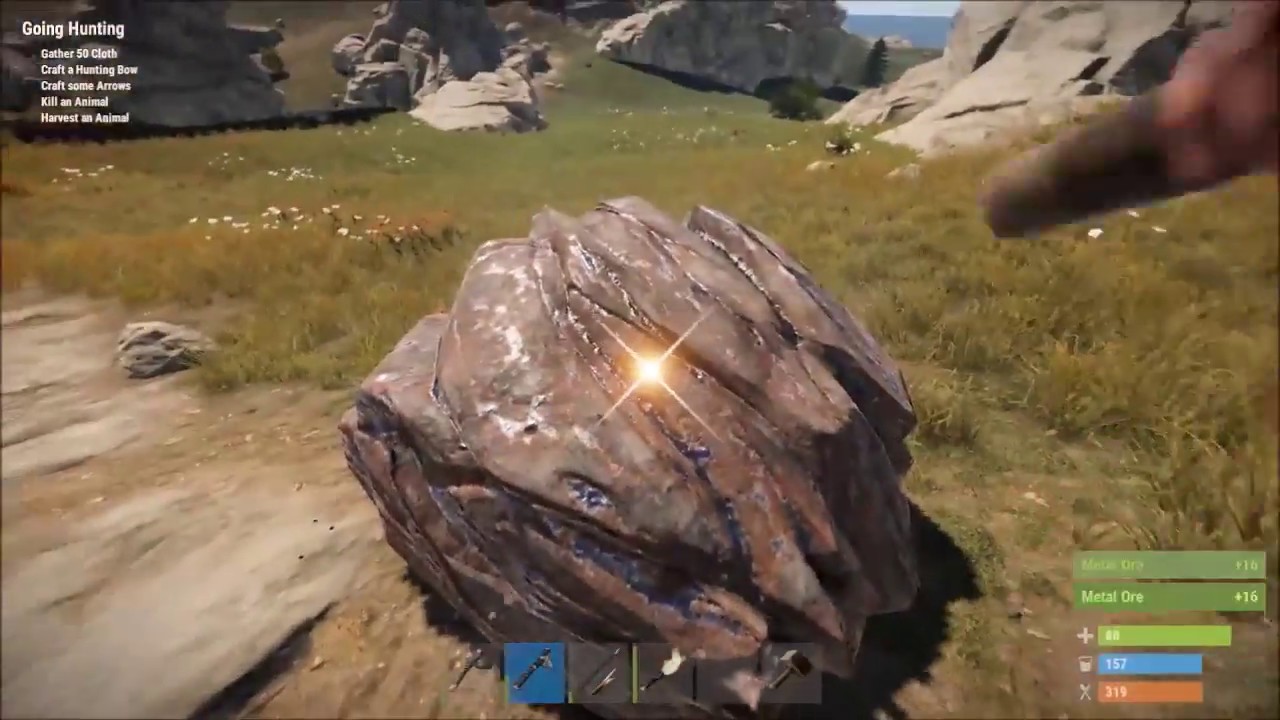 First Time in Rust. Where Are All the Stone Nodes!