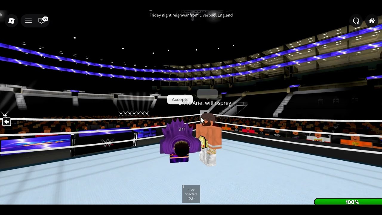 FRIDAY NIGHT REIGNWAR 23/1/25