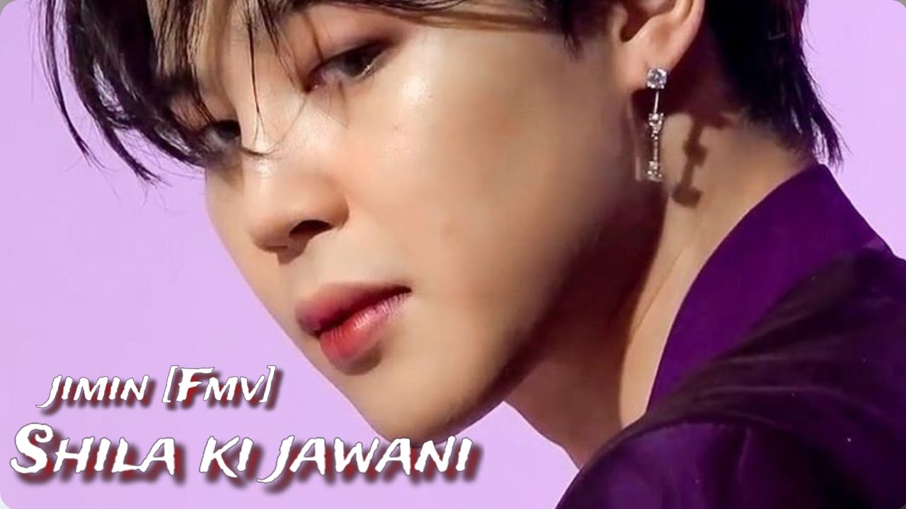 BTS jimin fmv Shila ki jawani💜 Jimin as Katrina,Suga as Akshay,BTS as supporting character💜Jimin Fmv