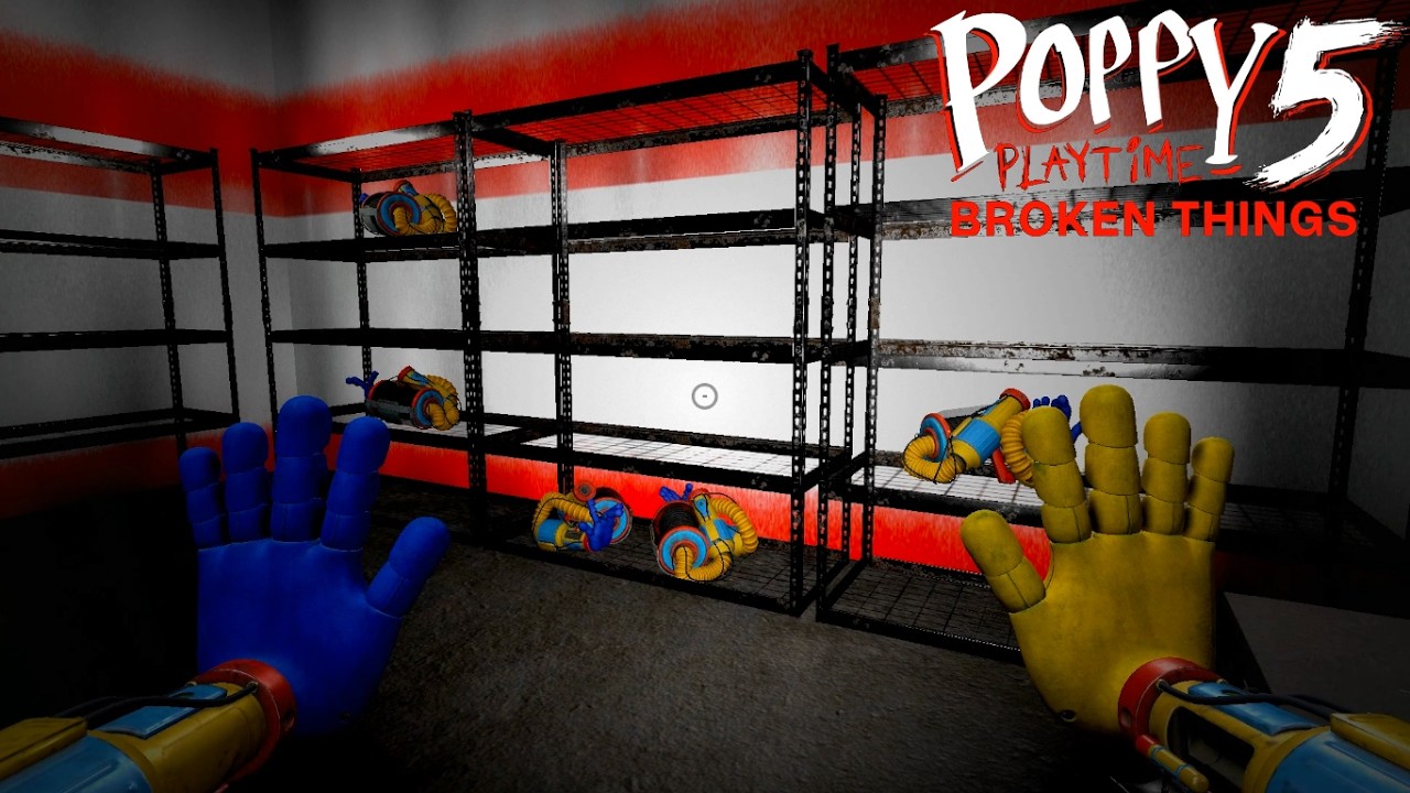 New Update Poppy Playtime Chapter 5 Broken Things - Full Game walkthrough (Fangame 1.5.2)