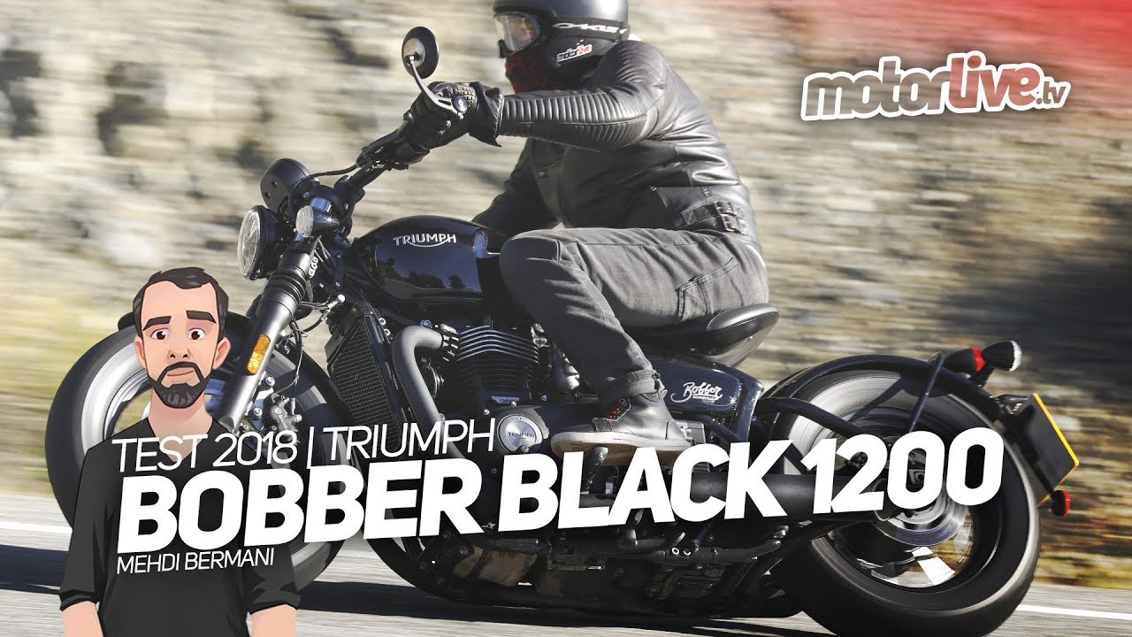 TRIUMPH BOBBER BLACK BONNEVILLE 1200 | TEST 2018