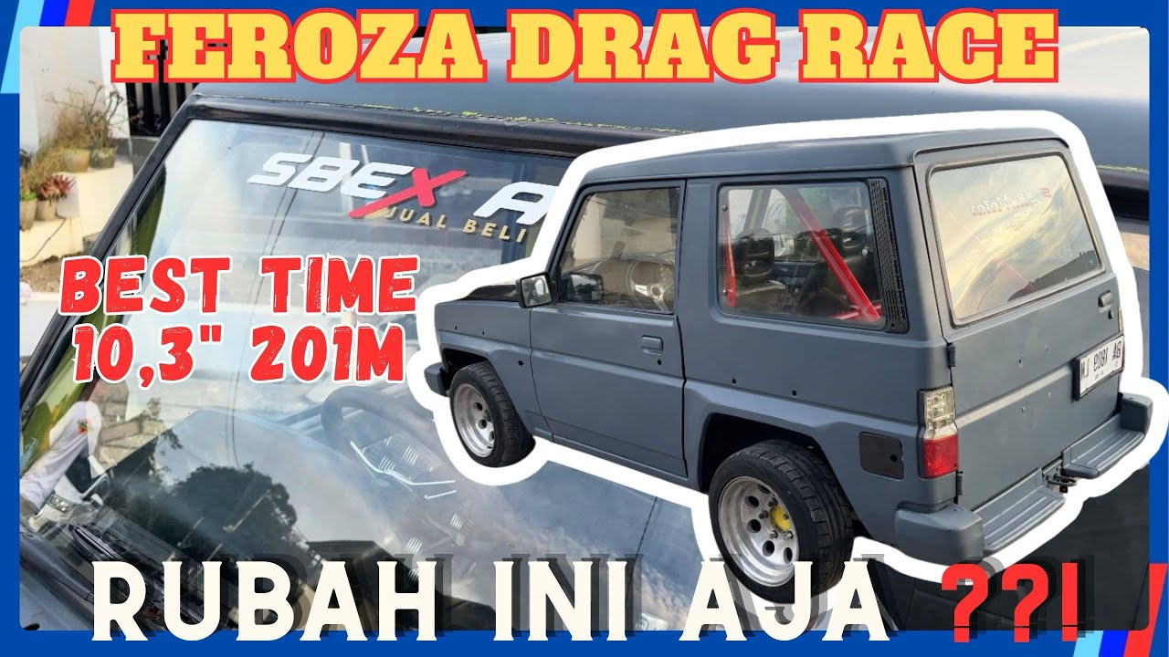 FEROZA MODIFIKASI DRAG RACE | MESINNYA SEPERTI INI ! BIKIN MENANG TERUS !! #feroza #drag