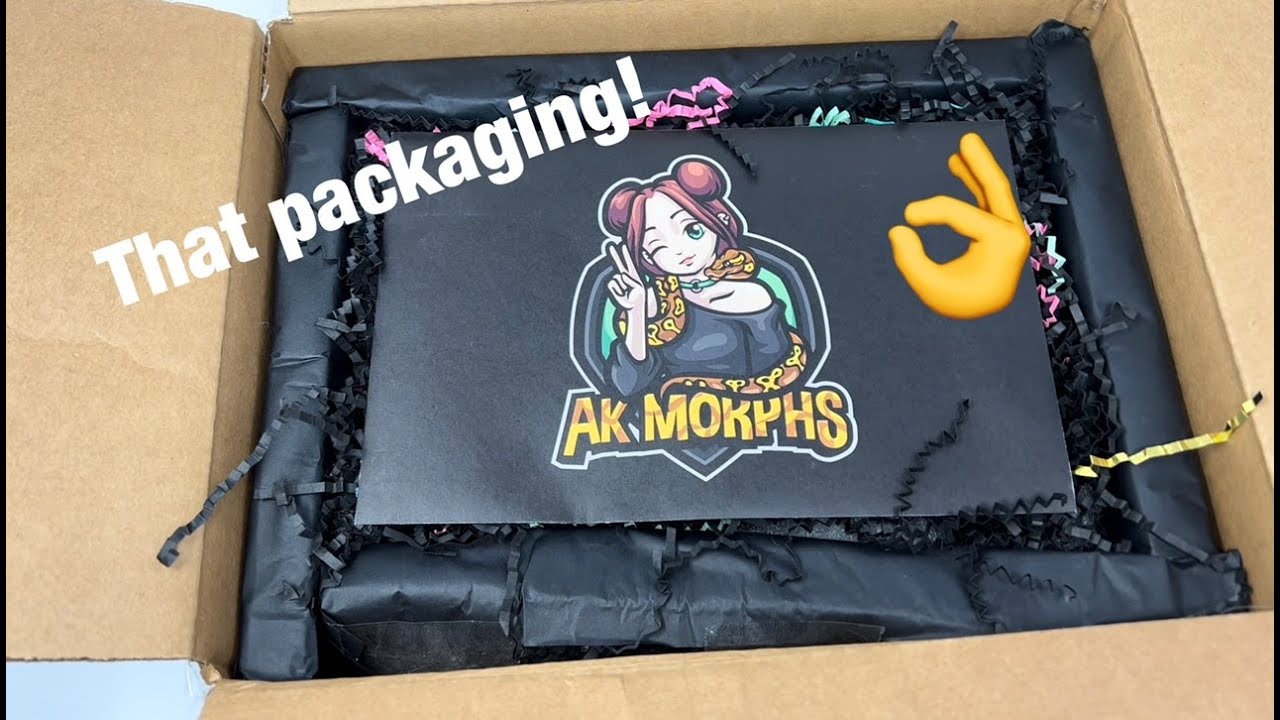 Unboxing a Ball Python from @AKMorphs