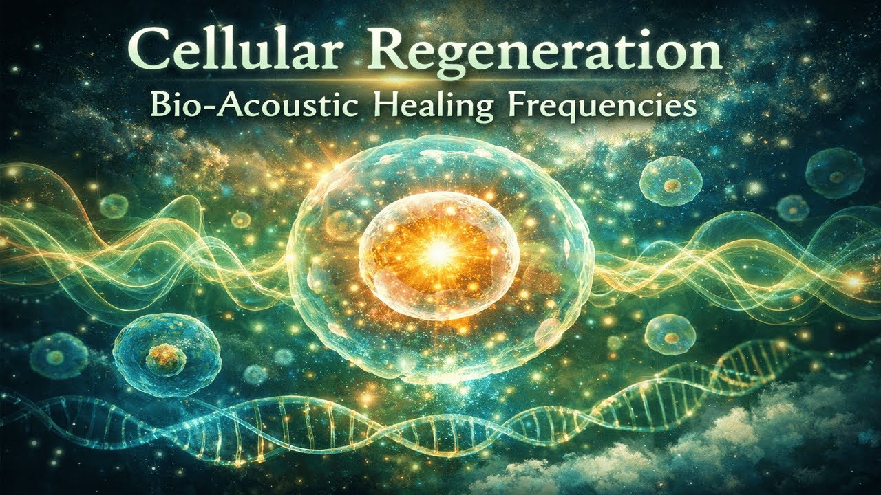 Cellular Regeneration Music | Bio-Acoustic Healing Frequencies for Deep Restoration